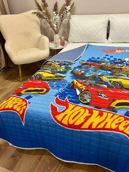 Двостороння дитяча ковдра-покривало з бавовни - 7 Kids-7 фото